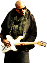 jay z playing guitar