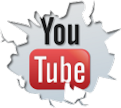 Logo Design Youtube on Psd Detail        Cracked Youtube Logo      Official Psds