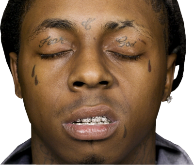 Lil Wayne Face UpClose 2 PSD Detail Lil Wayne Face UpClose 2 PSD