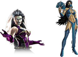 Immortal Kombat on Psd Detail   Mortal Kombat Ladies   Official Psds