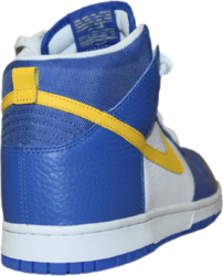 light blue and yellow dunks