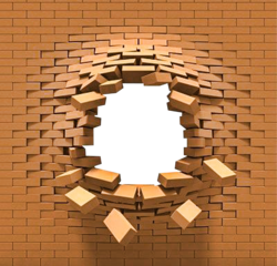 3-d Brick Wall (PSD) | Official PSDs