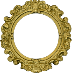 Vintage Gold Frame (PSD) | Official PSDs