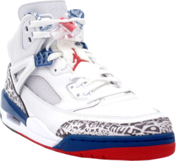 blue and white spizikes