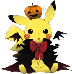 Halloween Pikachu (PSD) | Official PSDs