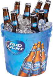 Bud Light In Bucket (PSD) | Official PSDs