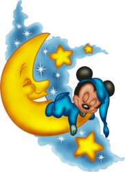 Sleepy Mickey (PSD) | Official PSDs