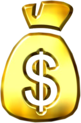 Gold Money Bag (PSD) | Official PSDs