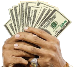 Money In Hand (PSD) | Official PSDs