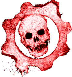 PSD Detail | Gears Of War Cog Logo | Official PSDs