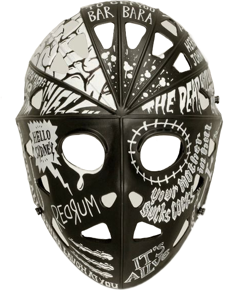 Jason Mask With Horror Quotes (PNG) | Official PSDs