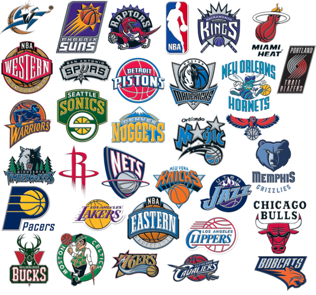 Nba Team Logo Compilation (PSD) | Official PSDs