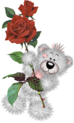 Rose Bear (PNG) | Official PSDs