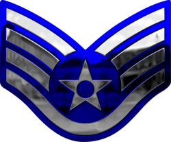 Chrome Usaf Rank E5 (PSD) | Official PSDs