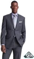 Grey Business Suit Men (PSD) | Official PSDs