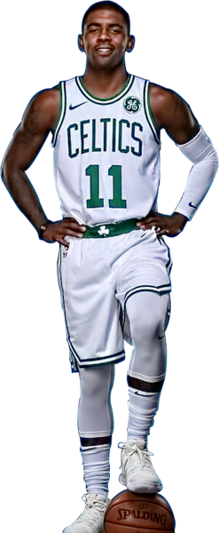 Framed Official Boston Celtics Shirt Signed by Kyrie Irving - CharityStars