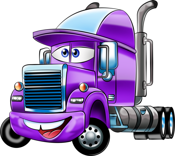 Cartoon Truck (PNG) | Official PSDs
