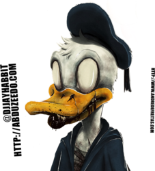 Evil Donald Duck (PSD) | Official PSDs