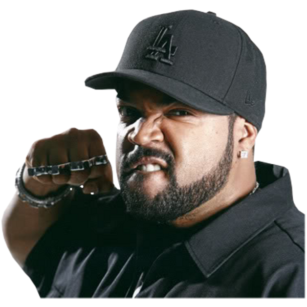 Ice Cube в бандане. Ice Cube с бородой. Ice Cube без бороды. Айс Кьюб злой.