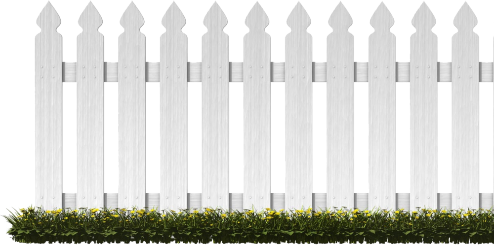White Picket Fence (PNG) | Official PSDs