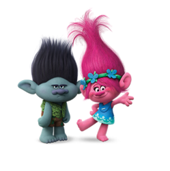 Little Trolls (PNG) | Official PSDs