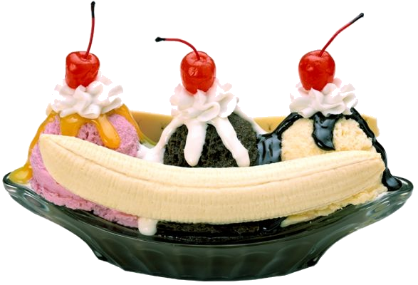 Ice Cream_pngbananasplit-1-1 (PNG) | Official PSDs