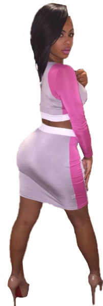 Alexis Sky Skirt (PNG) | Official PSDs