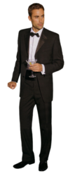 Tuxedo Man (PNG) | Official PSDs