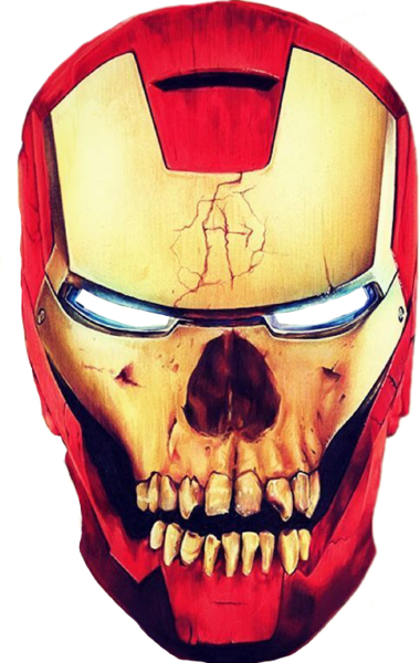 Zombie Ironman Mask Png Official Psds