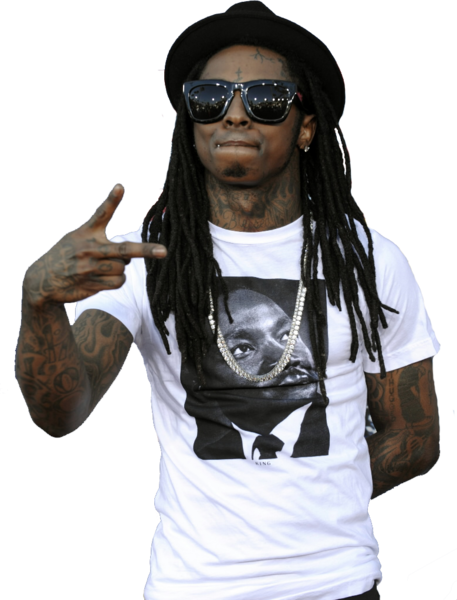Lil Wayne W Glasses Mlk T Shirt (PSD) | Official PSDs