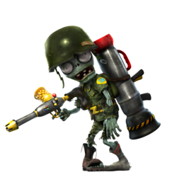 Zombie Army Soldier (PNG) | Official PSDs