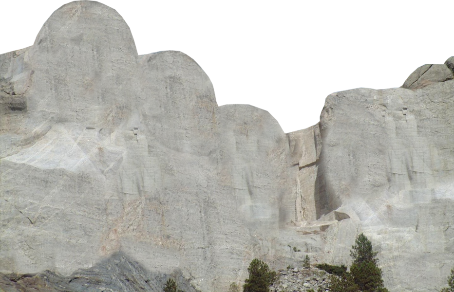 Blank Mt Rushmore (PSD) Official PSDs